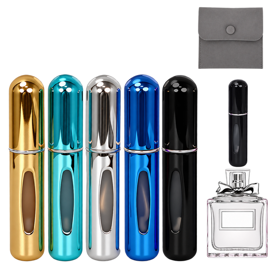 Refillable perfume atomizer