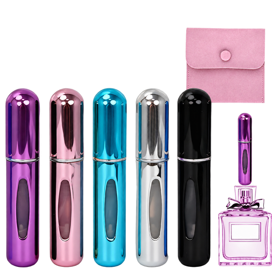 Refillable perfume atomizer